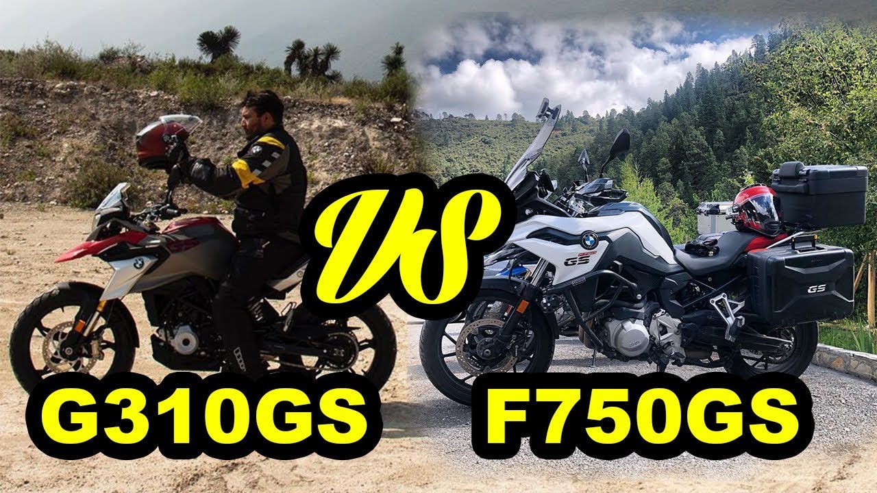 Comparación BMW F 750 GS vs G 310 GS Cuál es mejor? (en Español)