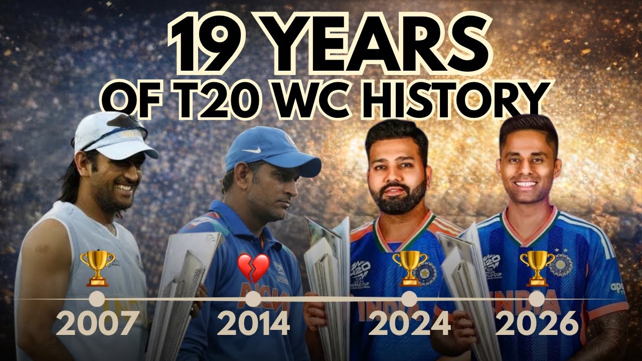 INDIA’s Journey in Every T20 World Cup (2007–2026) | #indvsnz FINAL | Full Story | Spectrum Sports