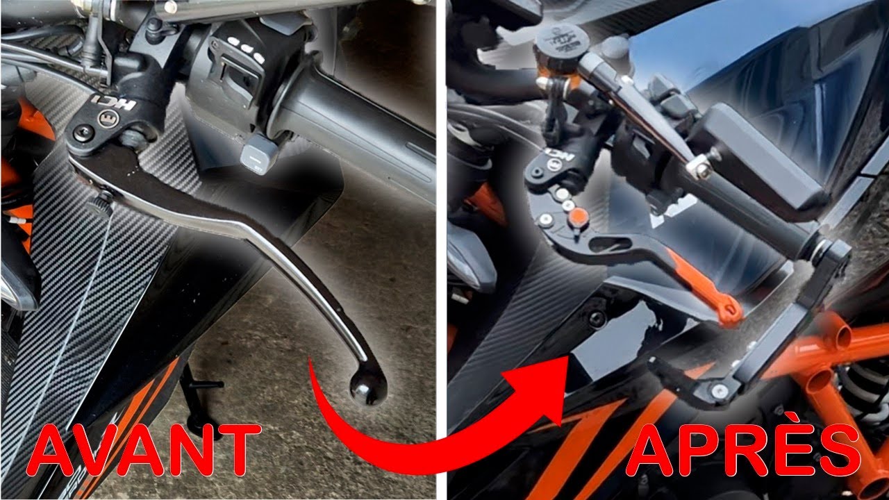 Montage kit de levier frein et embrayage KTM Duke 1290