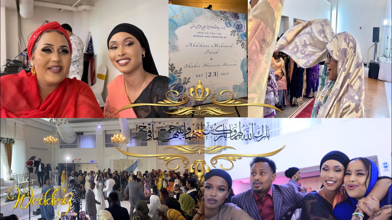 SOMALI WEDDING /AROOSKI WALAASHAY 🦒🇺🇸 ishaaziiz