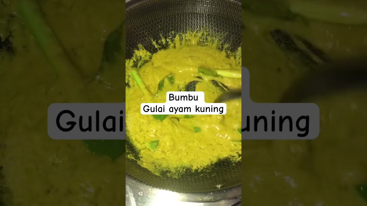 TIPS BUMBU GULAI AYAM KUNING #tipsmasakenak #cooking #tipspraktis #masak #gulaiayam #tipsandtricks
