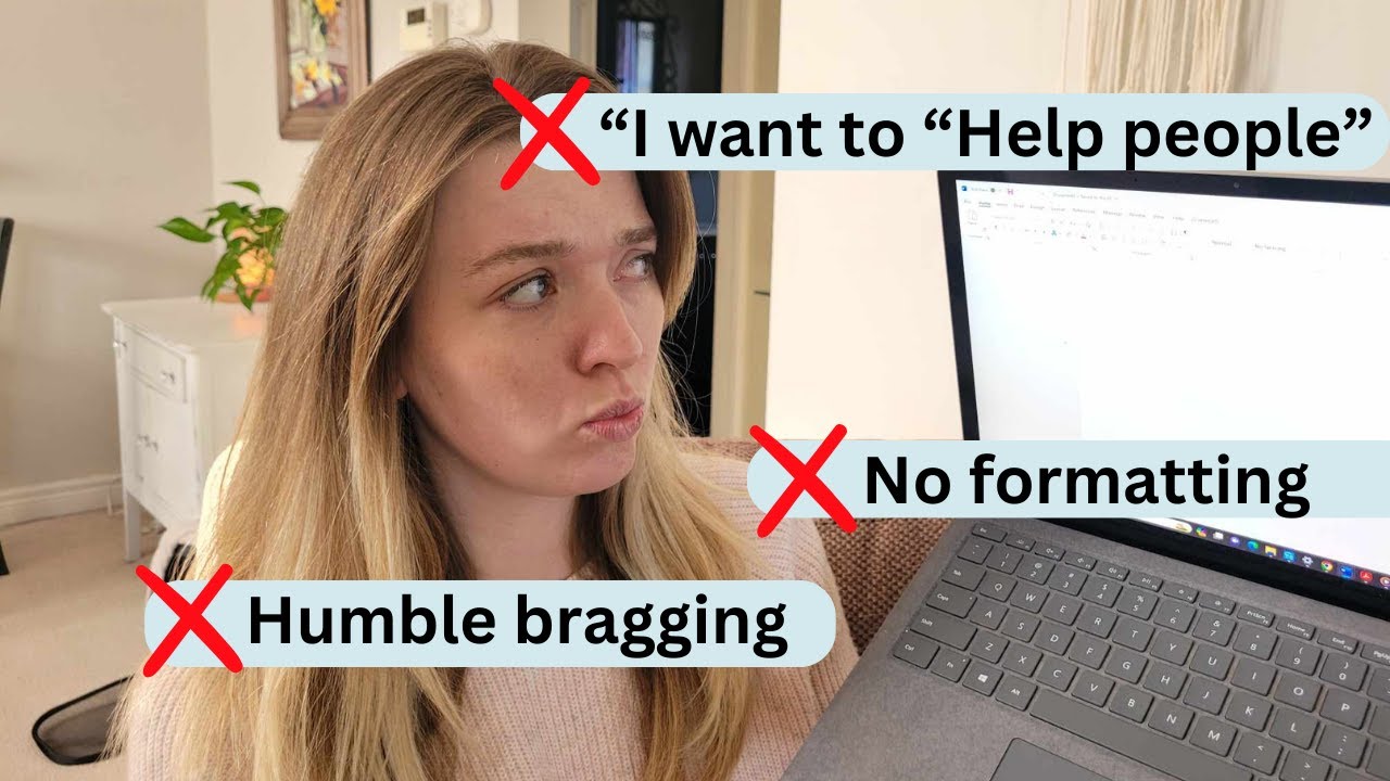 These 10 personal statement mistakes will hurt your MSW application