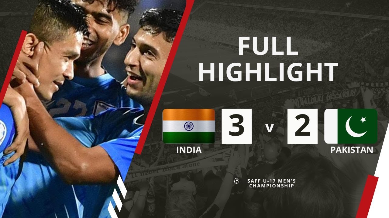 SAFF U-17 MEN'S CHAMPIONSHIP 2025, SRI LANKA | INDIA VS PAKISTAN FULL HIGHLIGHT