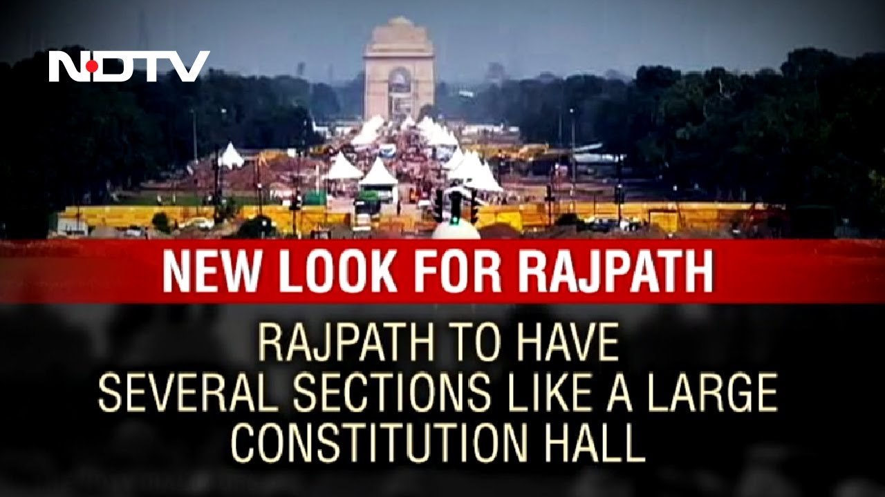 New Look For Delhi's Rajpath