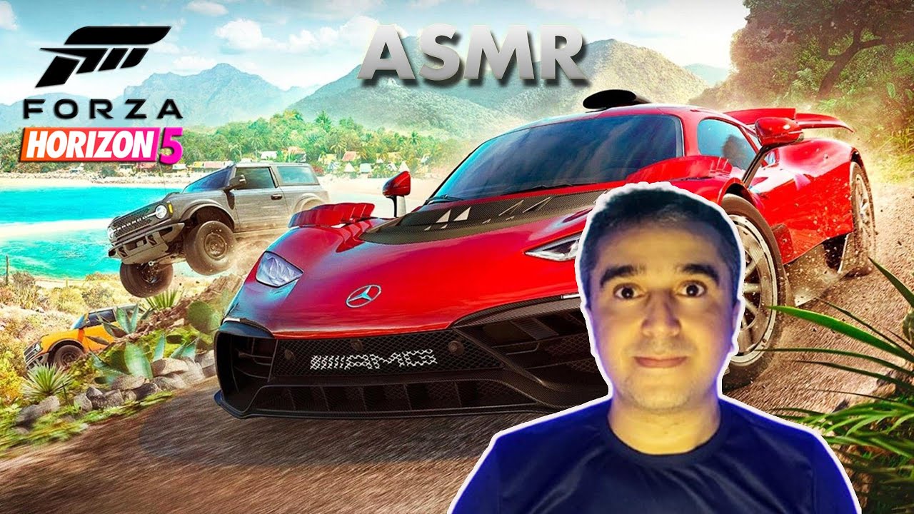 ASMR - GAMEPLAY - FORZA HORIZON 5 - FALA SUAVE E SUSSURROS PARA VOCE RELAXAR