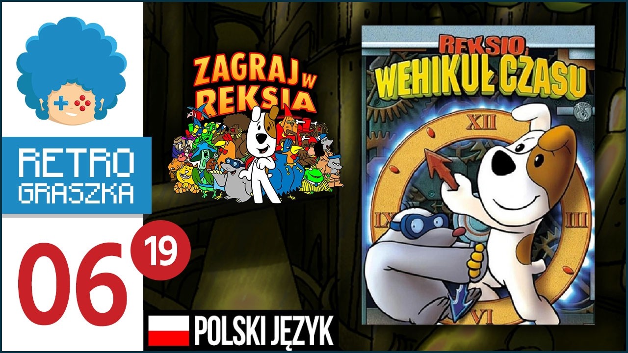 Reksio i Wehikuł Czasu PL #6 (#19) | To dopiero Śfinkstwo!