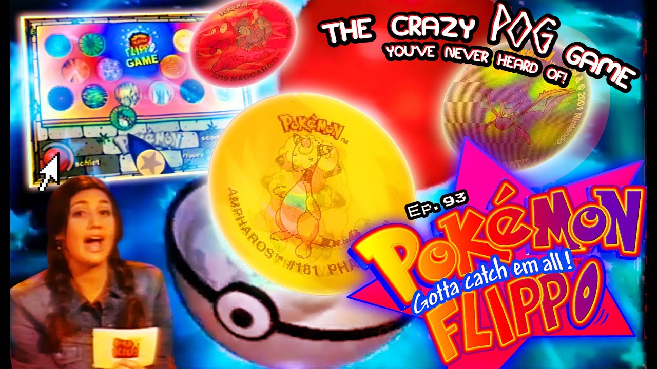 Every Pokémon Ever #93: Pokémon Flippo ~ The CRAZY POG Game You've Never Heard Of! ~