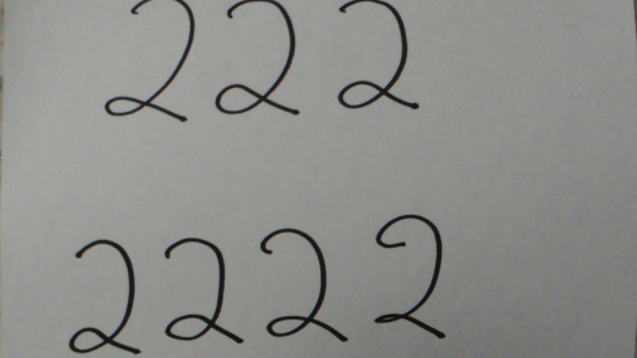 Are You Seeing 222 or 2222?