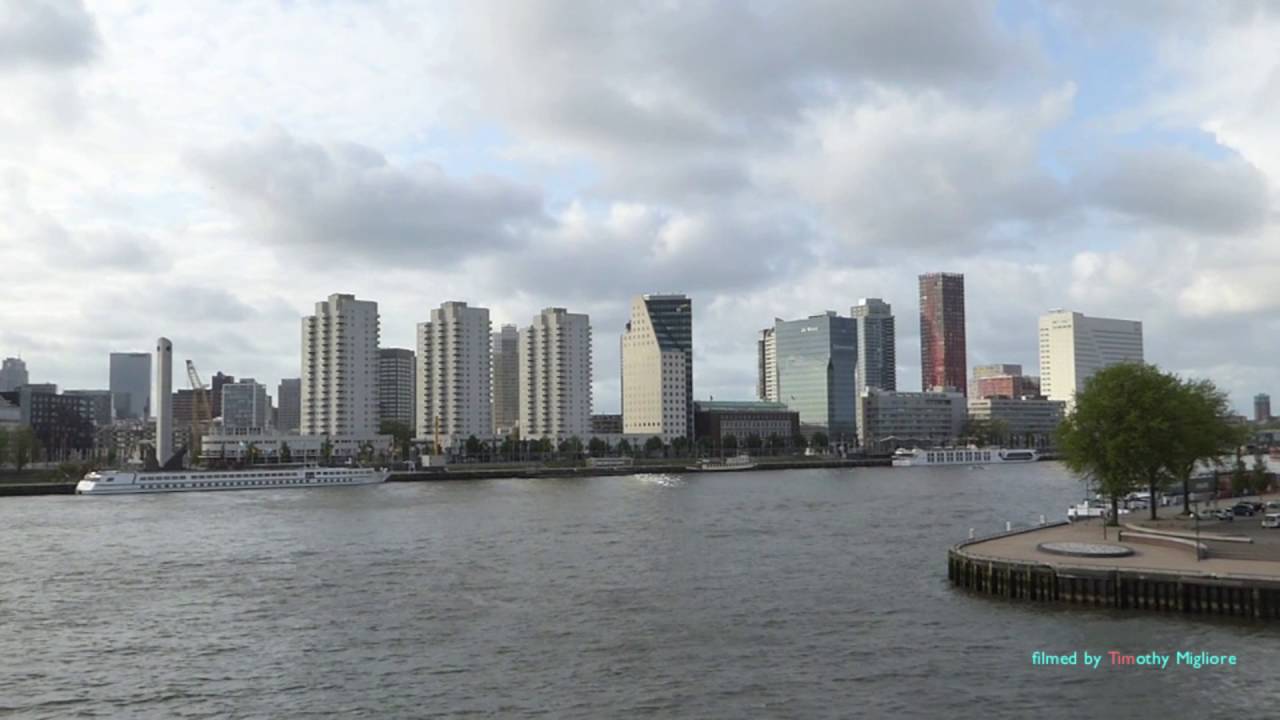 Trams in Rotterdam, Netherlands 2016