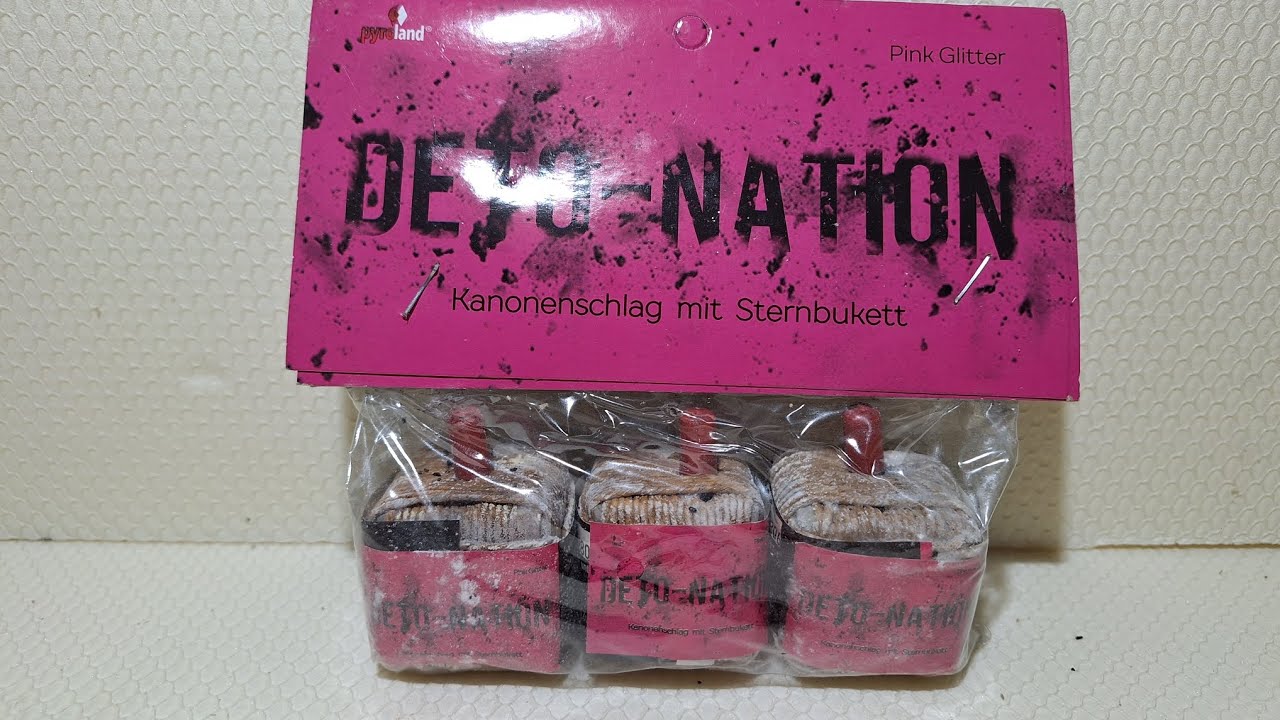 Hübsch! Pyroland Deto-Nation Pink Glitter 2,99€ ✨️🎀✨️🎀✨️