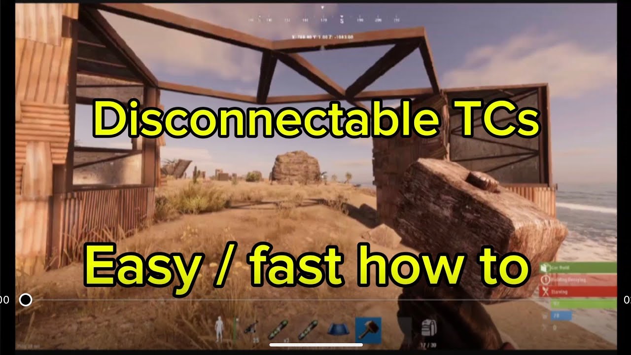 How to add Disconnectable TCs to any base Console rust #rust #rustconsole 