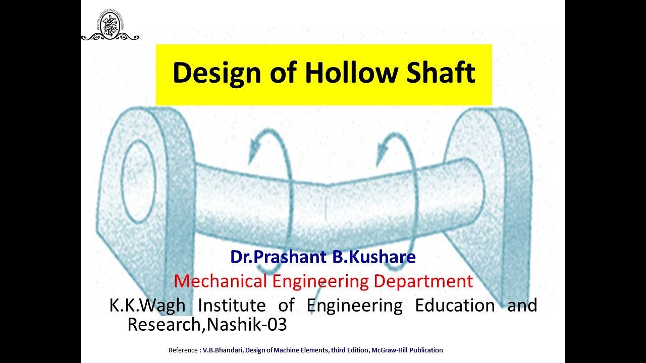 Design of Hollow shaft
