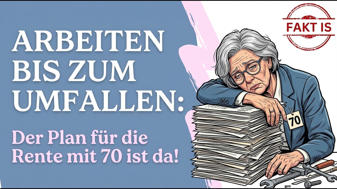 Arbeiten bis zum Umfallen: Der Plan f&uuml;r die Rente mit 70 ist da!