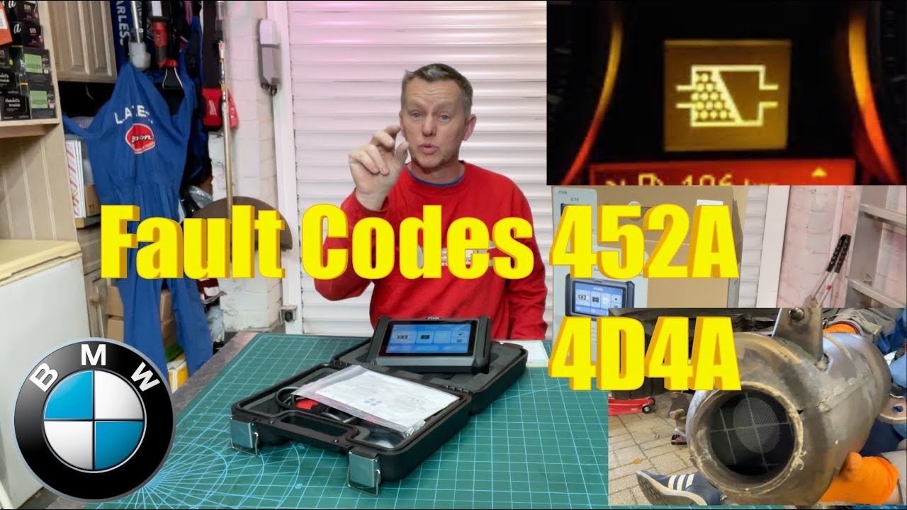 452A BMW DPF End of Life, How To Reset, No New Parts Fault Codes 4D4A 452A