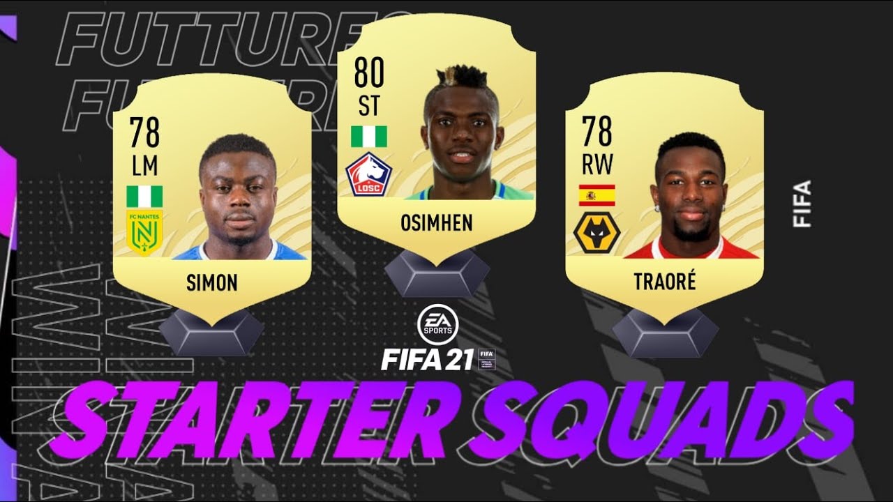 STARTER SQUADS IN FIFA 21! | СТАРТОВЫЙ СОСТАВ ДЛЯ ФИФА 21 | FIFA 21