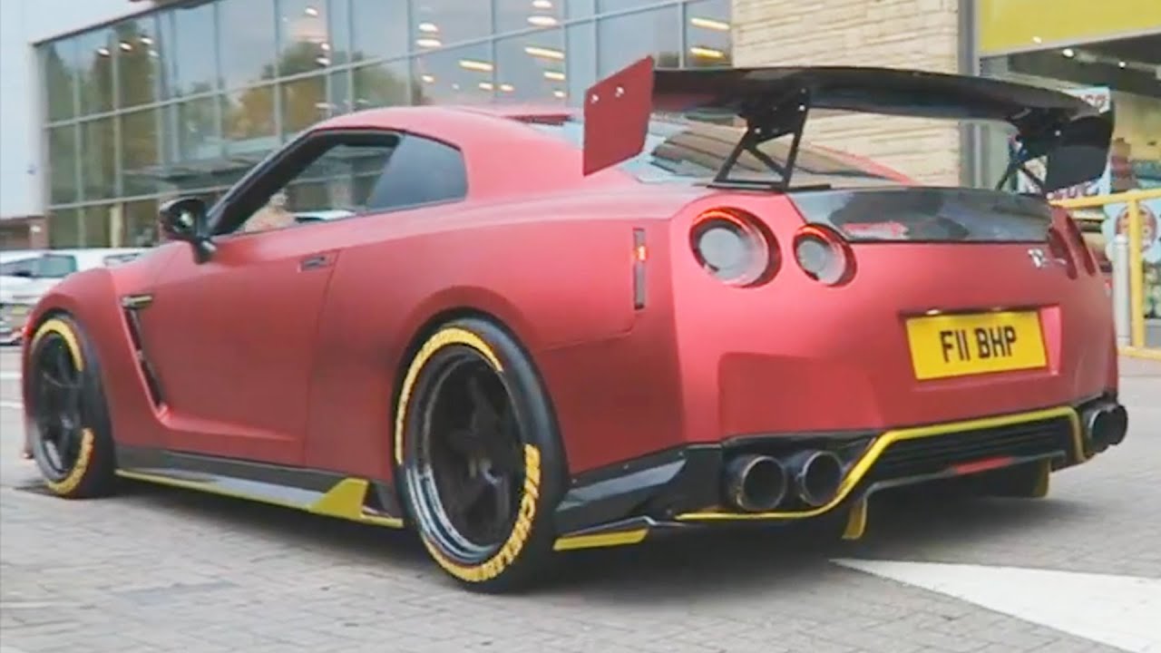 Nissan GT-R R35 Sound Compilation! | Flames, Accelerations & Launch Control!