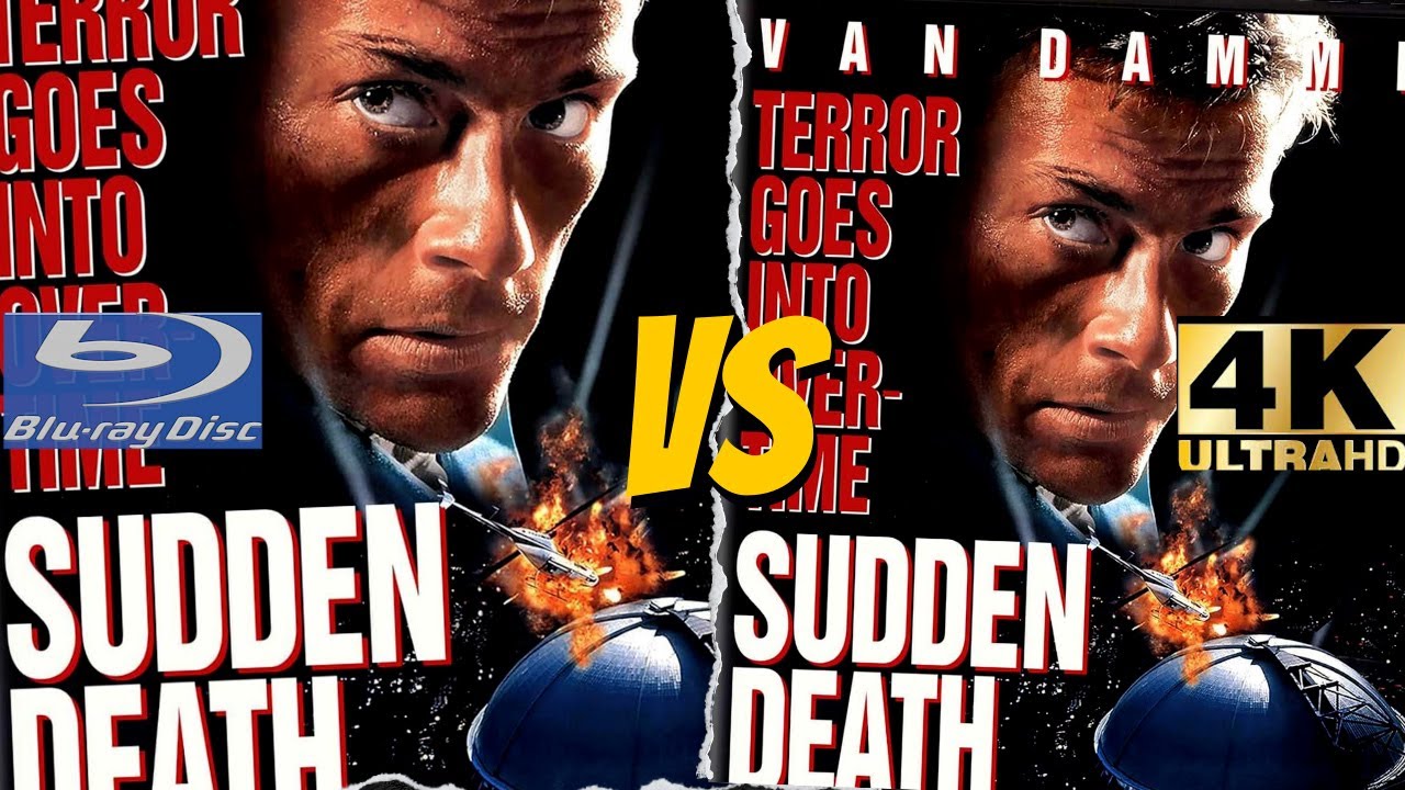 Sudden Death (1995) 4K Ultra HD VS. Bluray Comparison from @kinolorber
