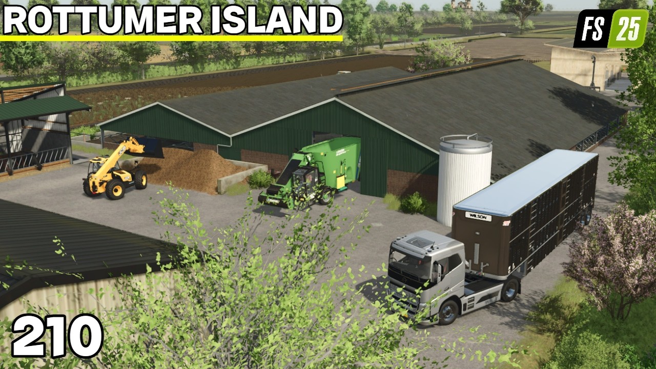Een Grotere Stal Voor De Melkkoeien Plaatsen | Rottumer Island #210 | FS25