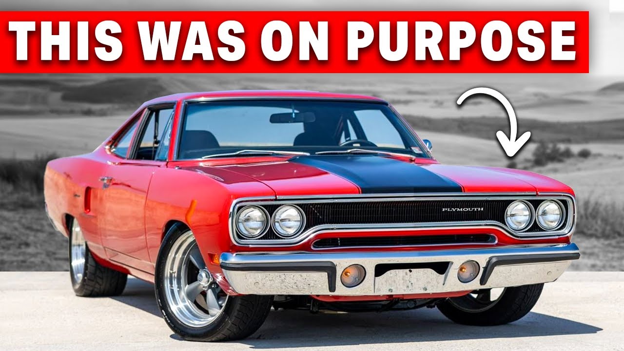 20 Crazy Facts You Didn’t Know about the Plymouth Road Runner (1970)