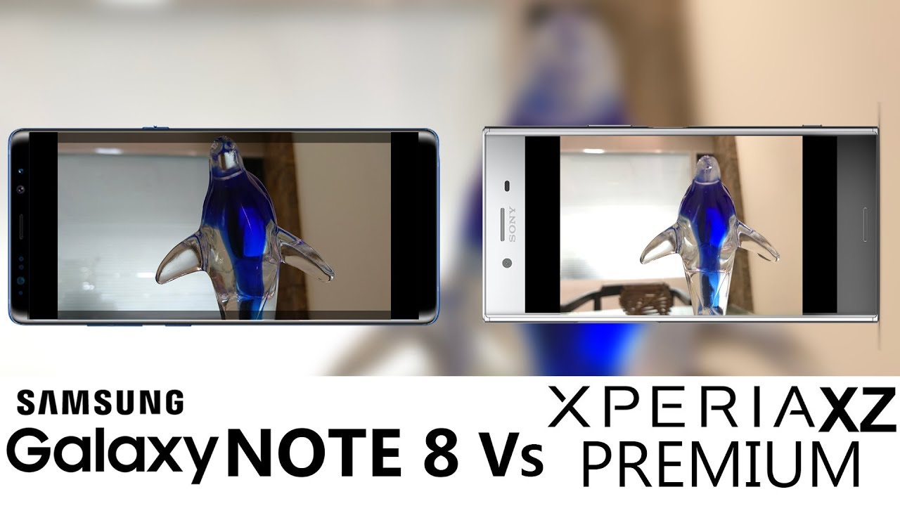 Samsung Galaxy Note 8 Vs Xperia XZ Premium Camera Test