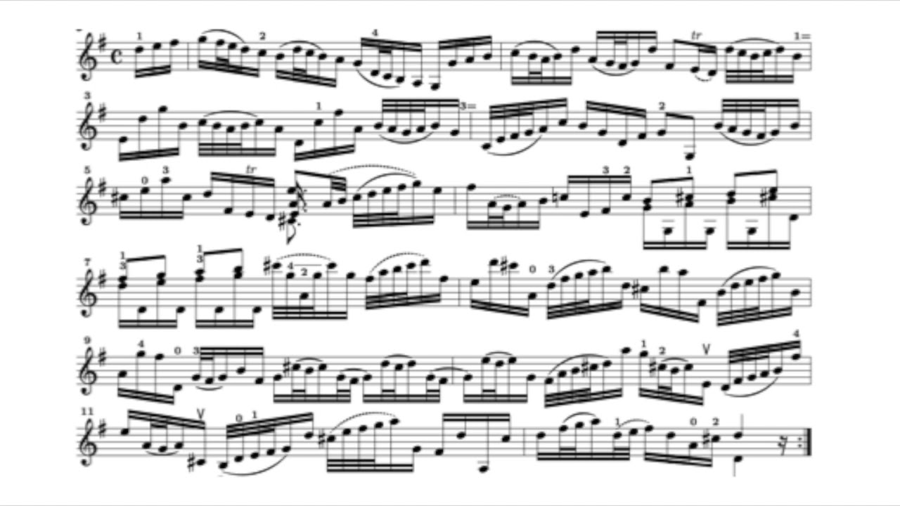 Jean-Sébastien BACH Suite III, N°2 : Allemande, Violon : Corentin SAUVAGER