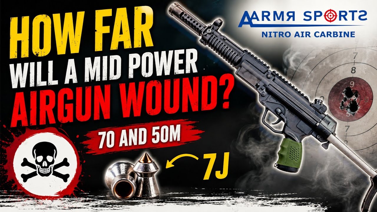 AIR PISTOL RANGE TEST with aarmr carbine, what kind of DAMAGE will we see on a soft target@70 YARDS?