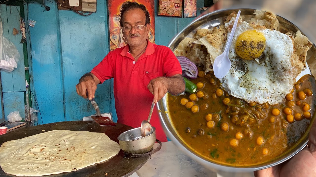 Original Petai Paratha & egg poch Of Kolkata Prices ₹ 20/-Only I Indian Street Food#petaiparatha#egg