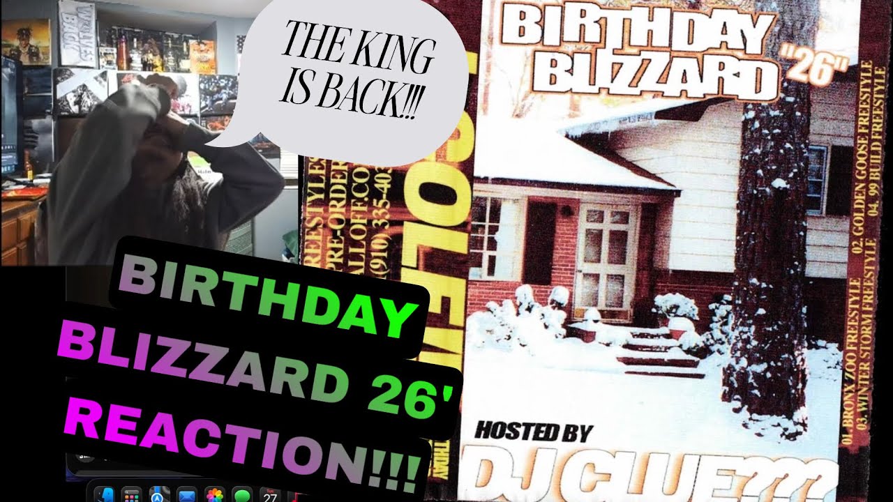 BIRTHDAY BLIZZARD 26’  J COLE LIVE REACTION !! 