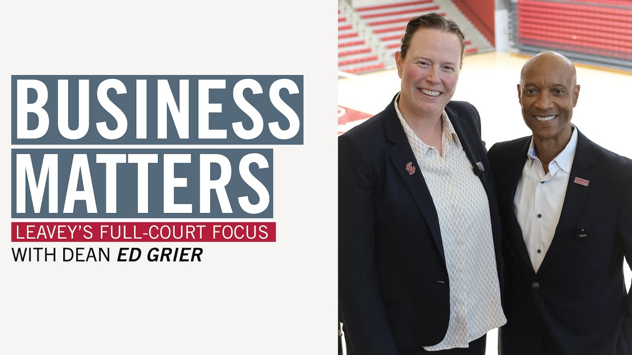 Business Matters: Leavey's Full-Court Focus