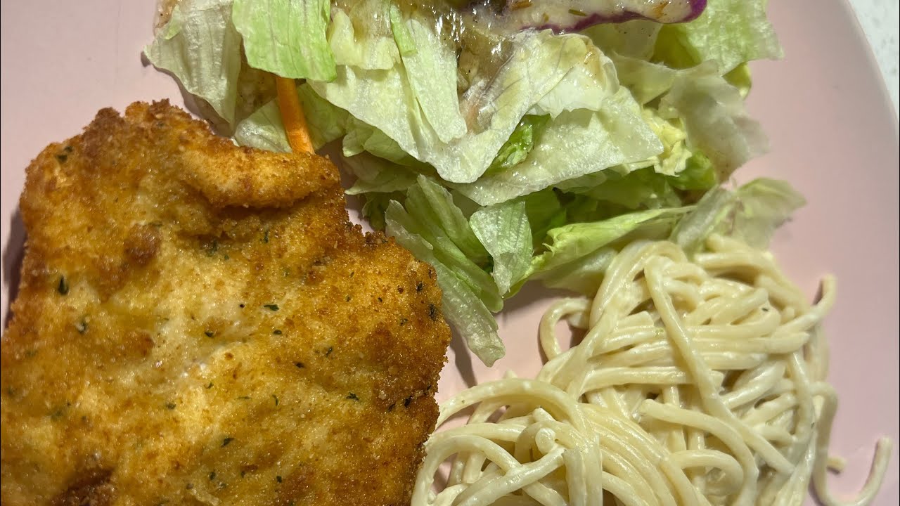 La cena de hoy : Milanesa de pollo