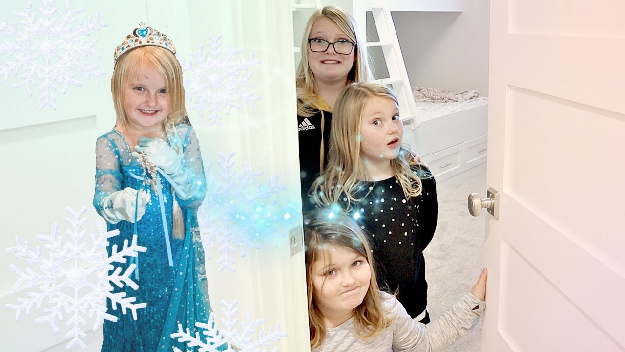 Our SISTER Thinks She's ELSA!