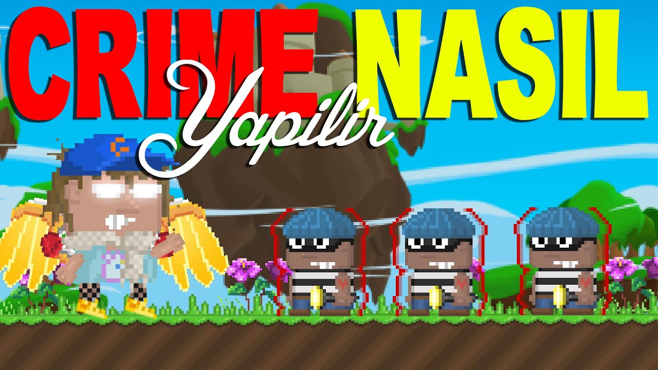 Crime Görevi Nasıl Yapılır *çok kolay* - Growtopia Türkçe