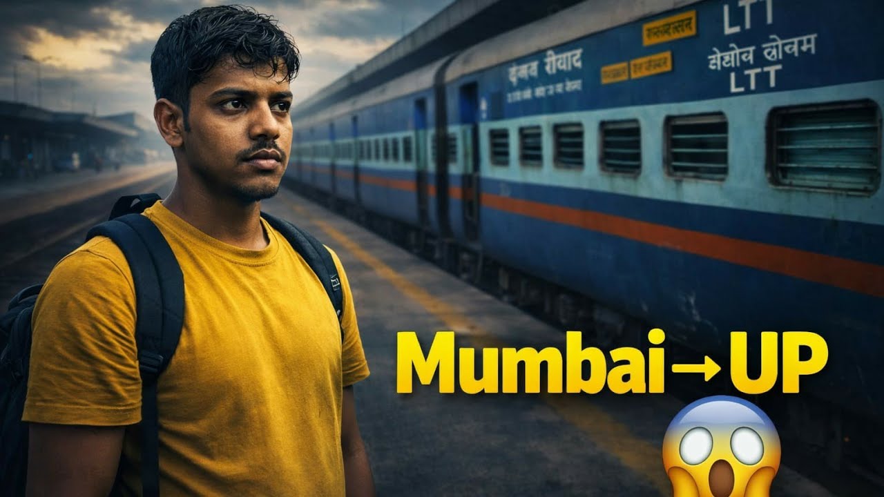 Tulsi Express Train Journey 😱 | Mumbai To UP Village Reality | Day 1 Vlog #vlog 