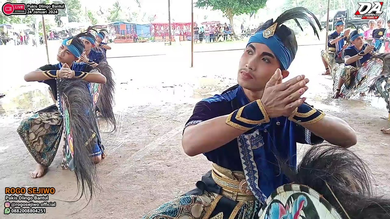 Jathilan Rogo Sejiwo Babak Putra Raga Brata Live Pakis Dlingo Bantul
