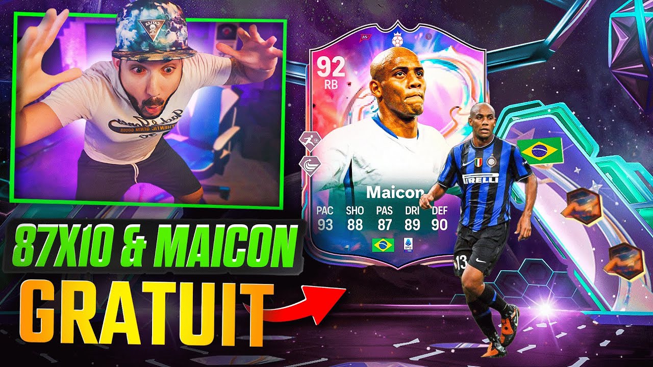 Récupérer MAICON GRATUIT & LE PACK 87X10 GRATUIT ( PACK 91+ FUT FANTASY EST INCROYABLE ) ! FC 25
