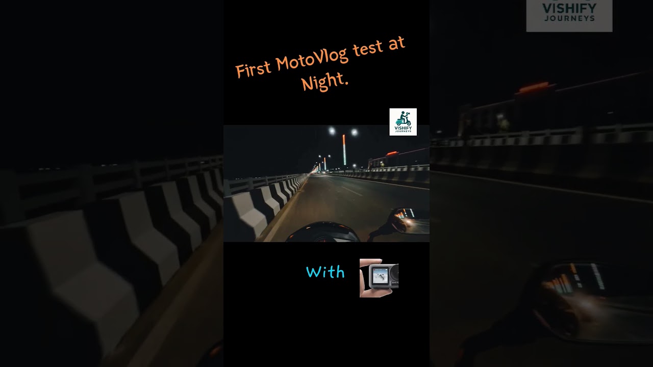First MotoVlog test with #dji  Action 5 pro. #song #motovlog #gangapathway #marinedrivepatna