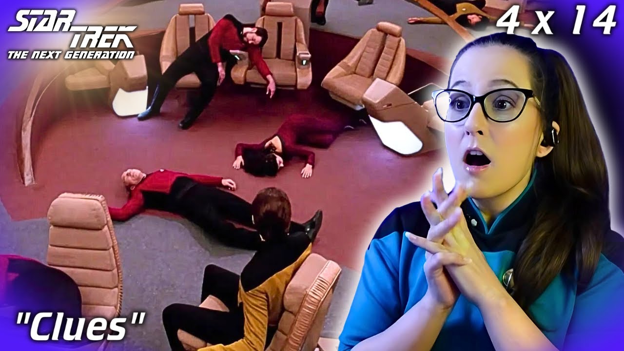 🖖Star Trek: The Next Generation 4x14 Clues REACTION