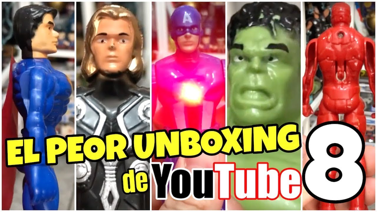 EL PEOR UNBOXING DE YOUTUBE 8: LOS JUSTICE HERO (¡Y viene con TRÁILER bonus!)