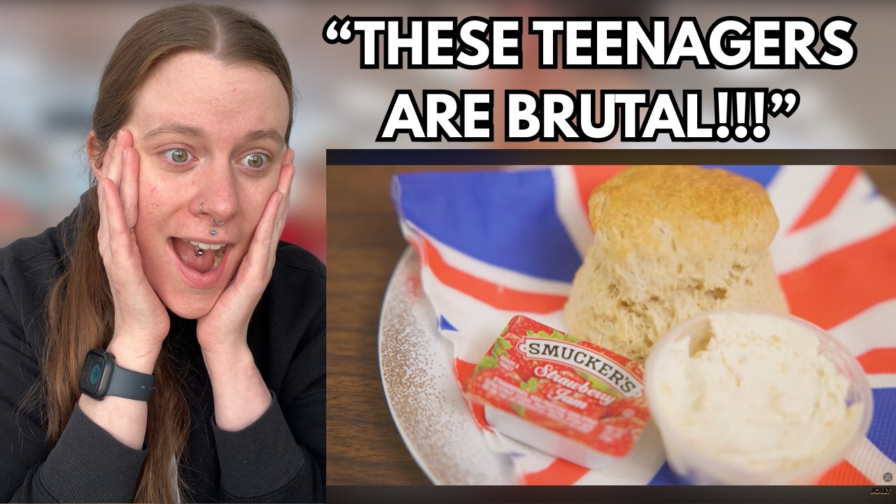 American teenagers are SHOCKED by British comfort food!!! | American Reacts
