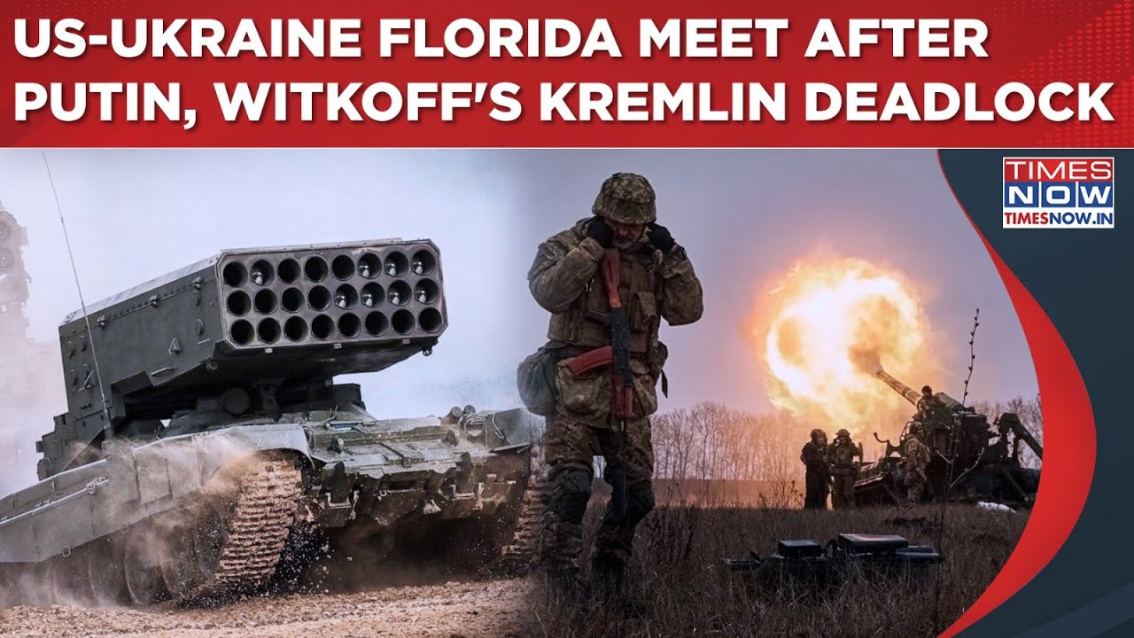 Ukraine-US Florida Meet After Putin, Witkoff's 'No Breakthrough' Moscow Talks On Illusive Deal