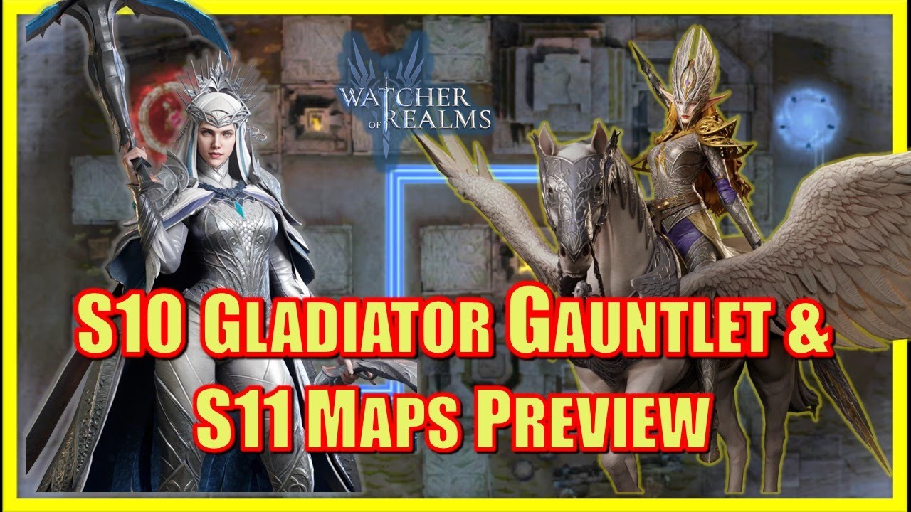 Обзор карт Guild Wars (GvG) для сезона 10 Gauntlet и сезона 11 | Watcher of Realms