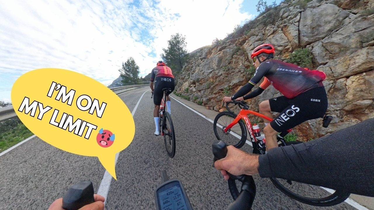 TRAINING with EGAN BERNAL | Interval on Col de Rates