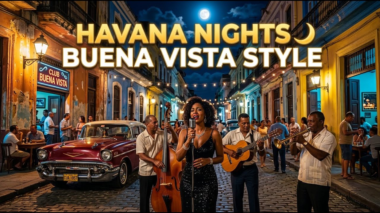 Havana Nights 🌙 Buena Vista Style | Cuban Soul & Vintage Latin Jazz