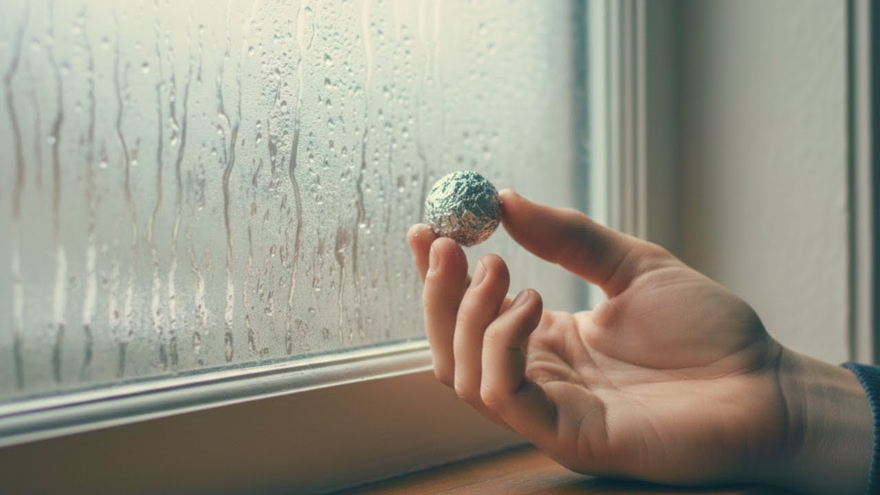 Leg Alufolie ans Fenster und sieh, was passiert!