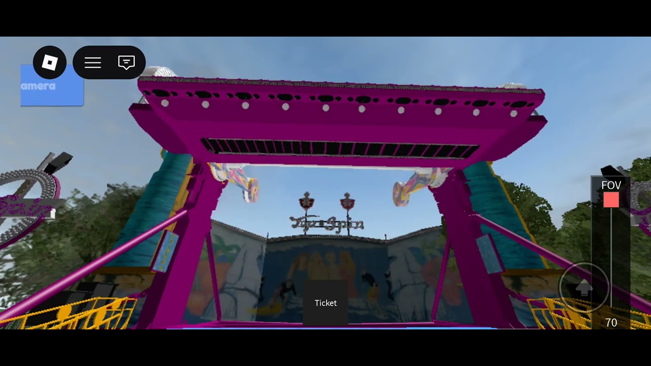 Top spin - Última vuelta - Fantasilandia Roblox