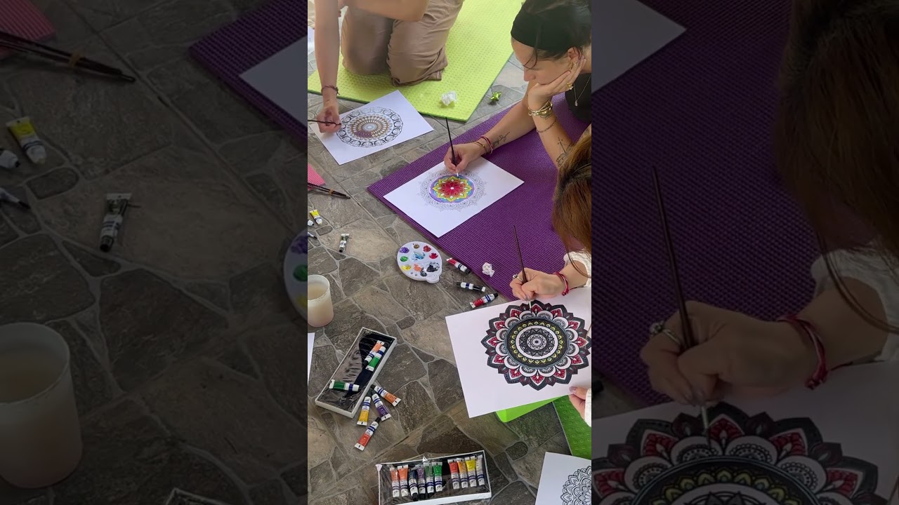 Mandala Meditation | Best Yoga Teacher Training in Bali | YTT Certification in Bali