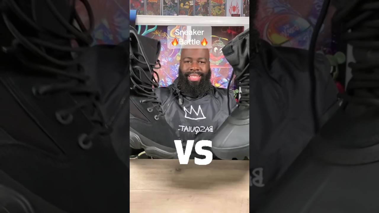 Adidas Yeezy 500 High Tactical Utility Black VS Adidas Yeezy 950 Pirate Black #kanyewest #shorts