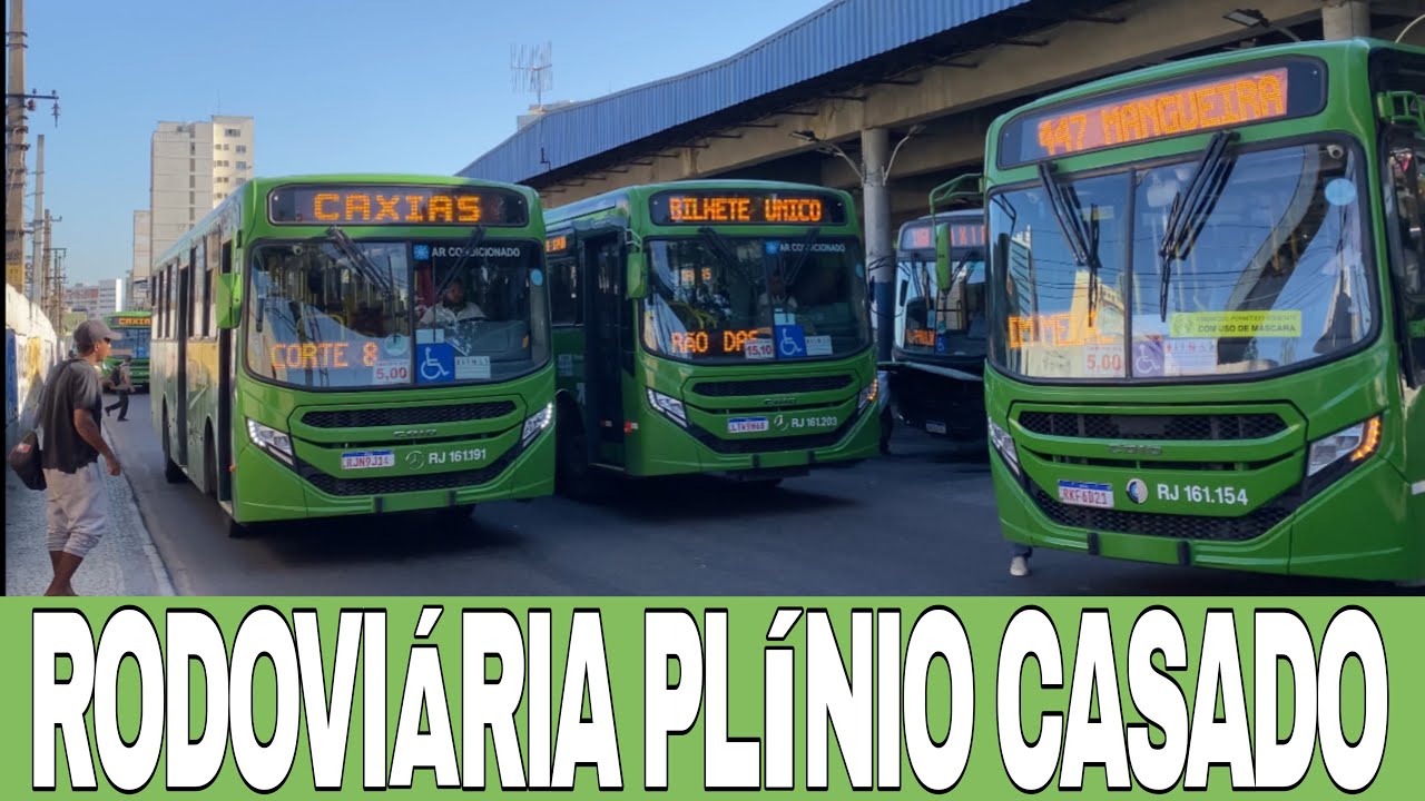 Movimentação de Ônibus #4 - Rodoviária Plínio Casado (Duque de Caxias, RJ)