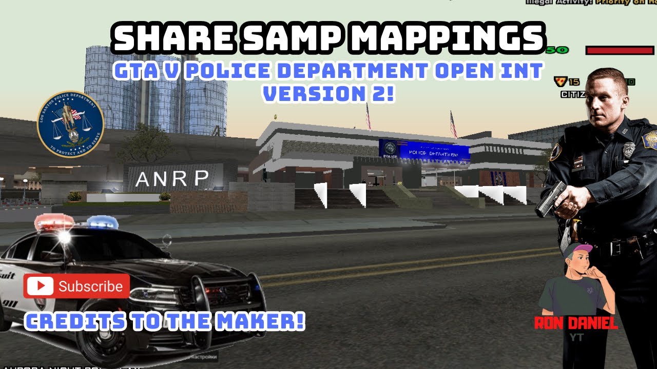 [SHARE] SAMP MAPPINGS GTA V POLICE DEPARTMENT V2 || RON DANIEL YT
