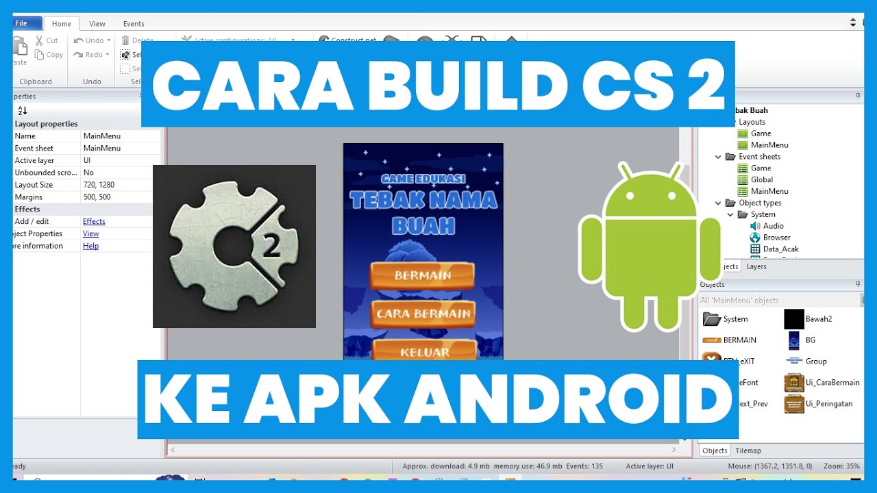 Cara Build Construct 2 Ke Apk Android
